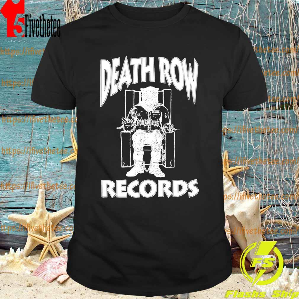 Ripple Junction Death Row Records White Logo Adult Sweatshirt