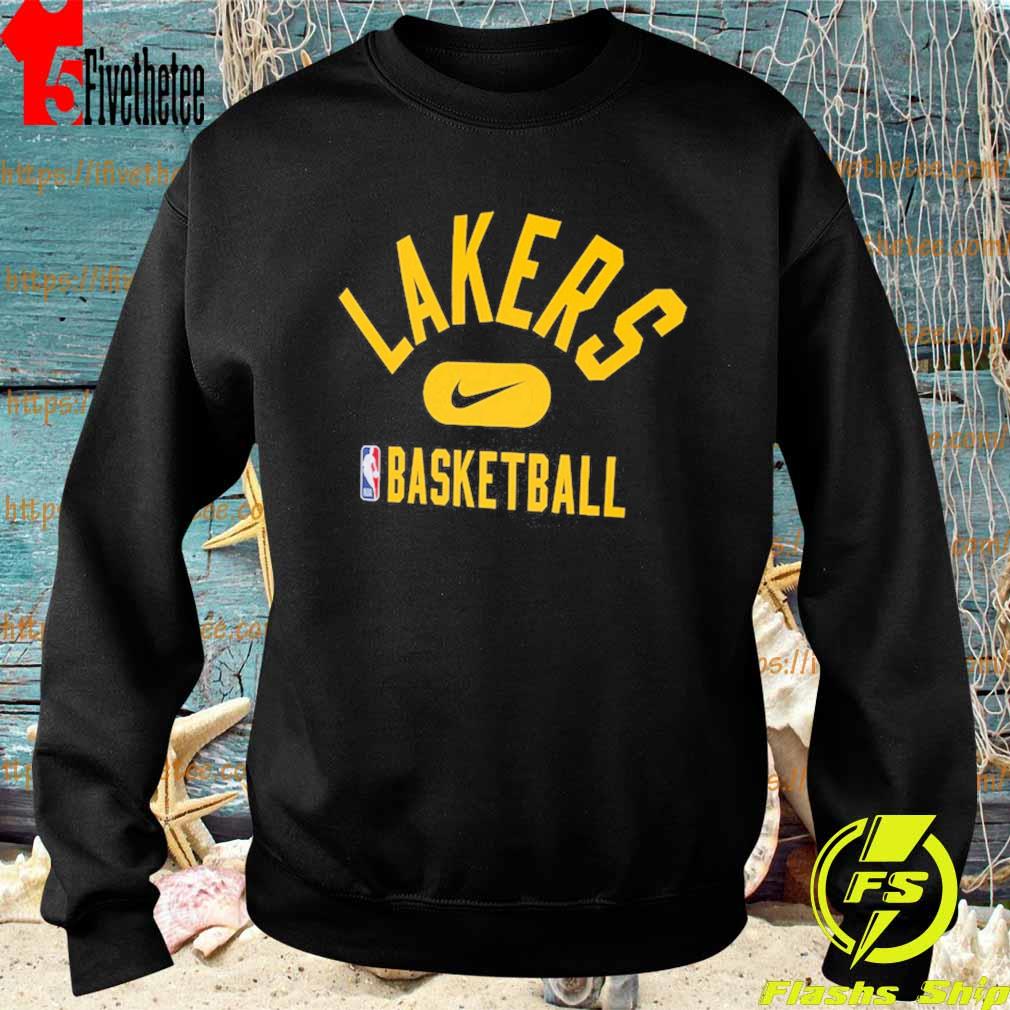 Funny los Angeles Lakers Nike 2021-2022 Spotlight On Court