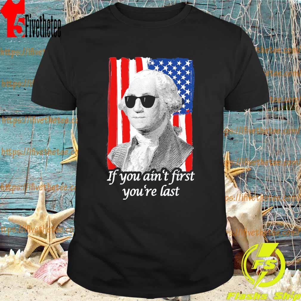 4th July Georg Washington Patriotic Quote Independence Day T-Shirt