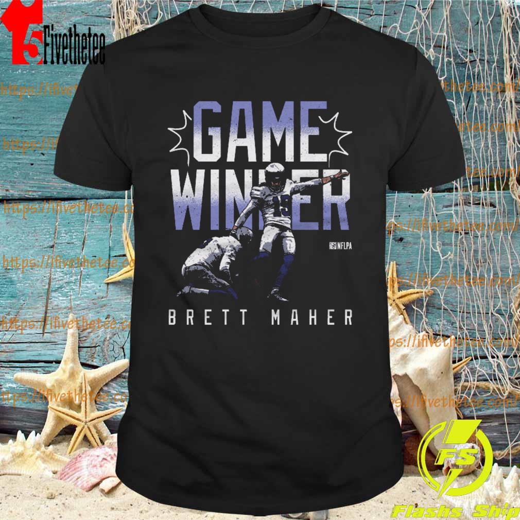 Brett Maher Dallas Game Winner shirt