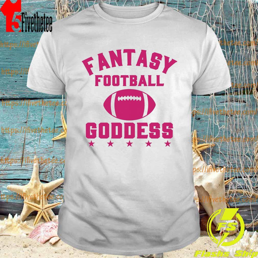 Fantasy Football Goddess Pink Shirt