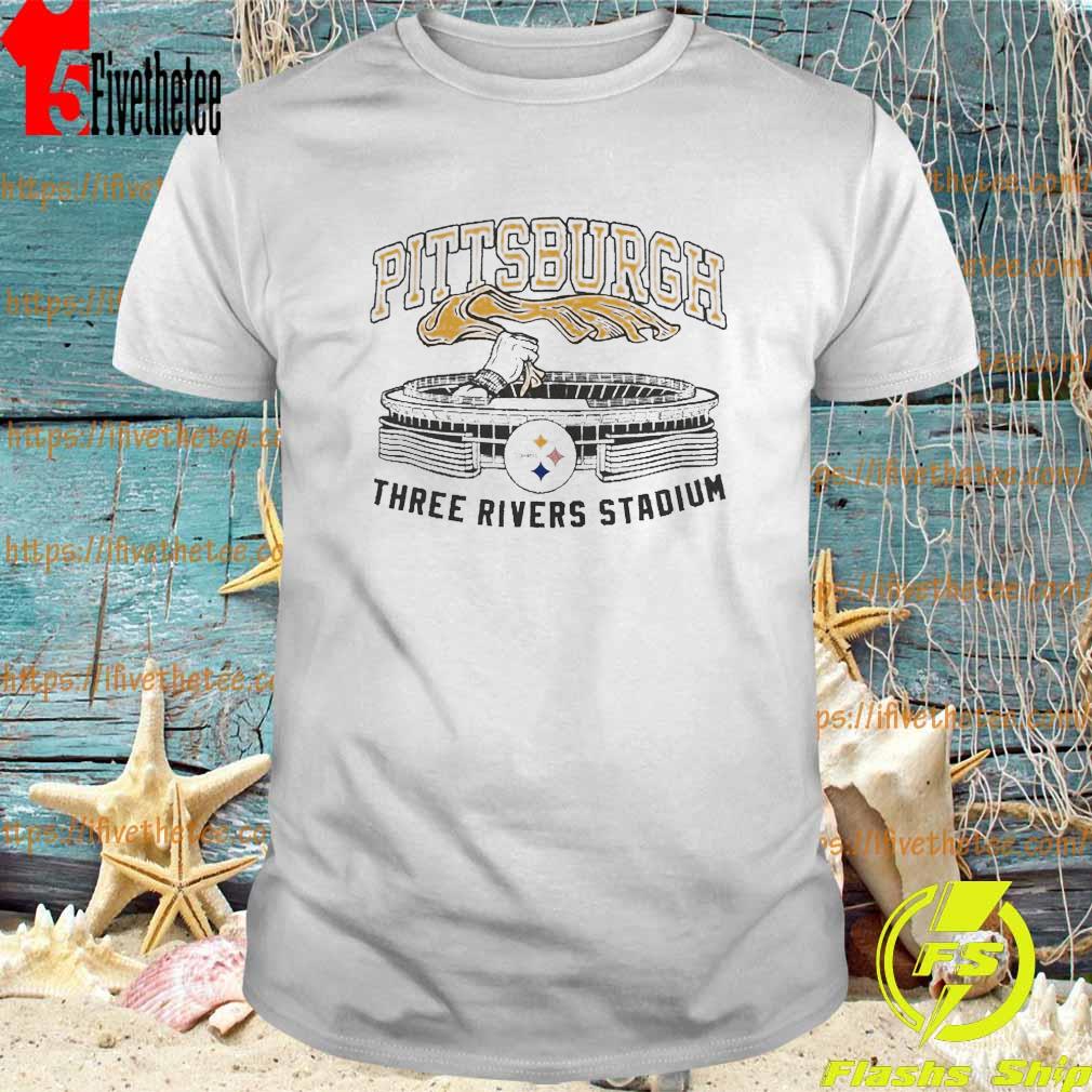 Pittsburgh Steelers Men's Three Rivers Stadium retro shirt
