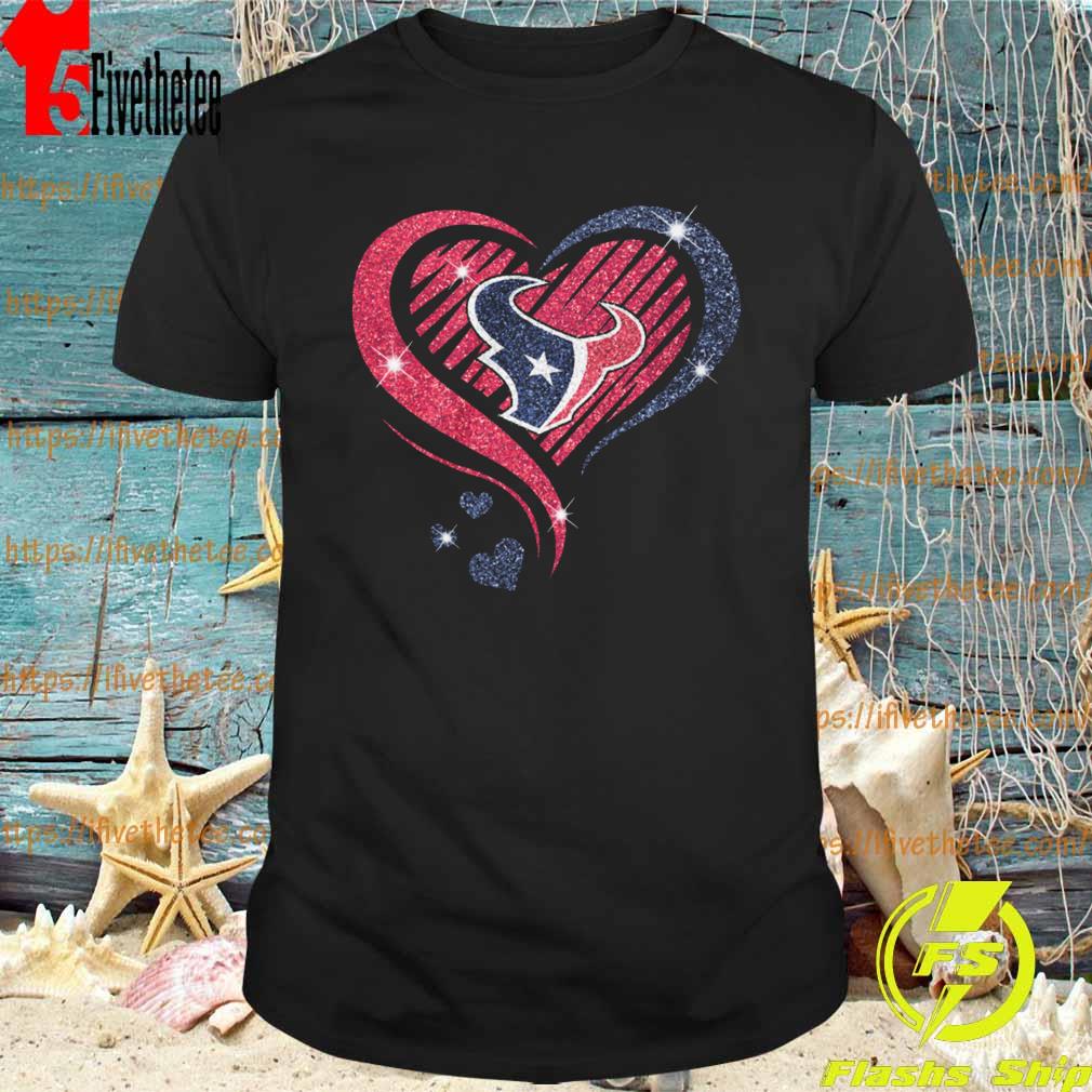 Houston Texans football Heart Diamond shirt