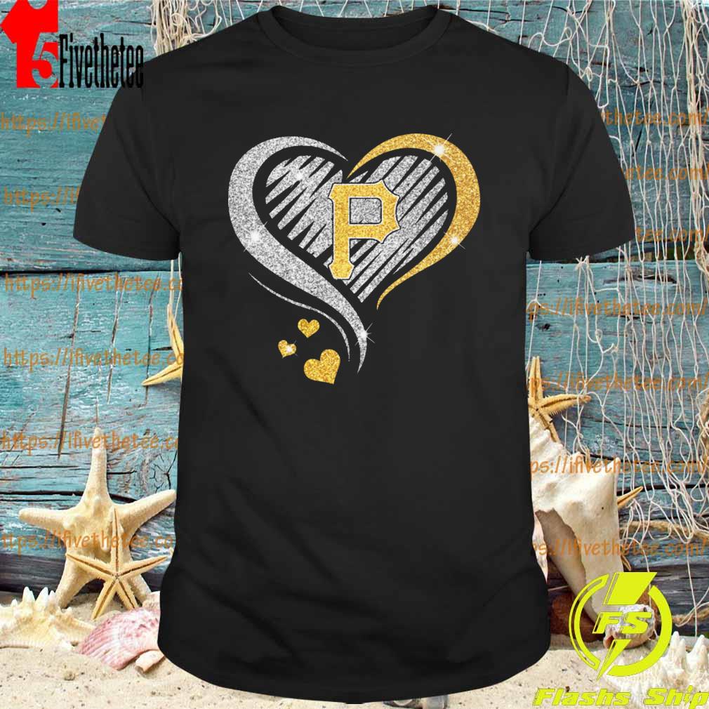 Pittsburgh Pirates football Heart Diamond shirt