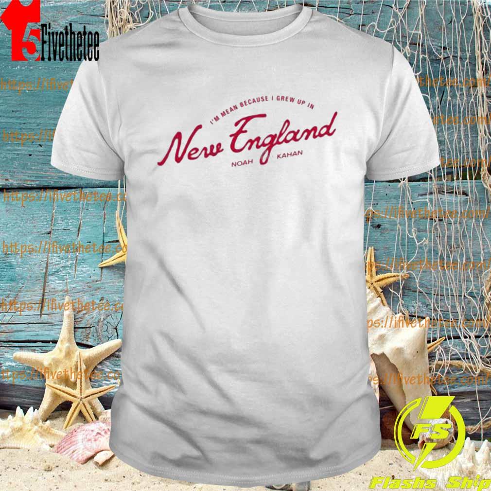 I’m Mean Because I Grew Up In New England Tee Shirt