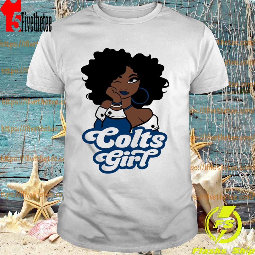 Indianapolis Colts football Black Girl 2022 shirt