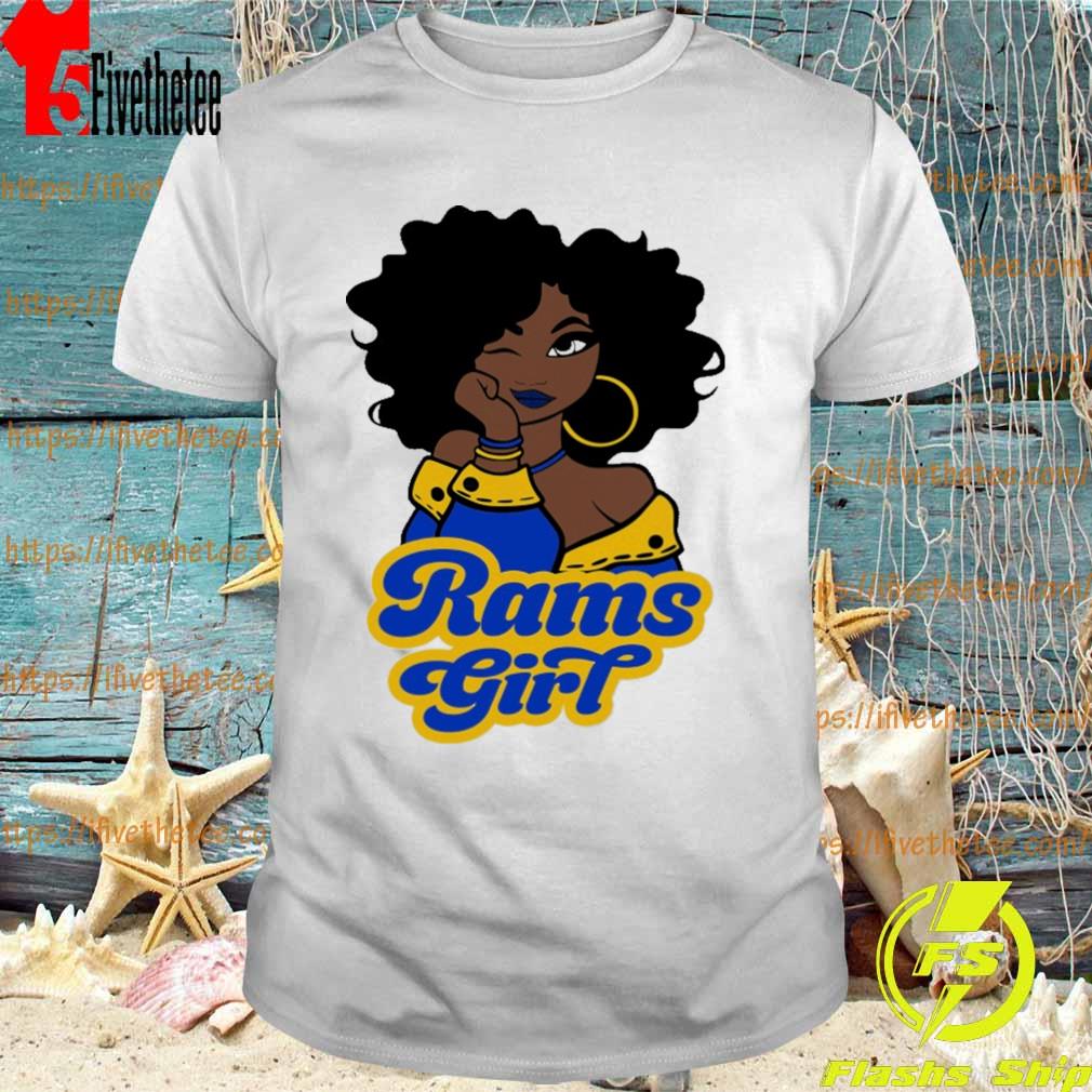 Los Angeles Rams football Black Girl 2022 shirt