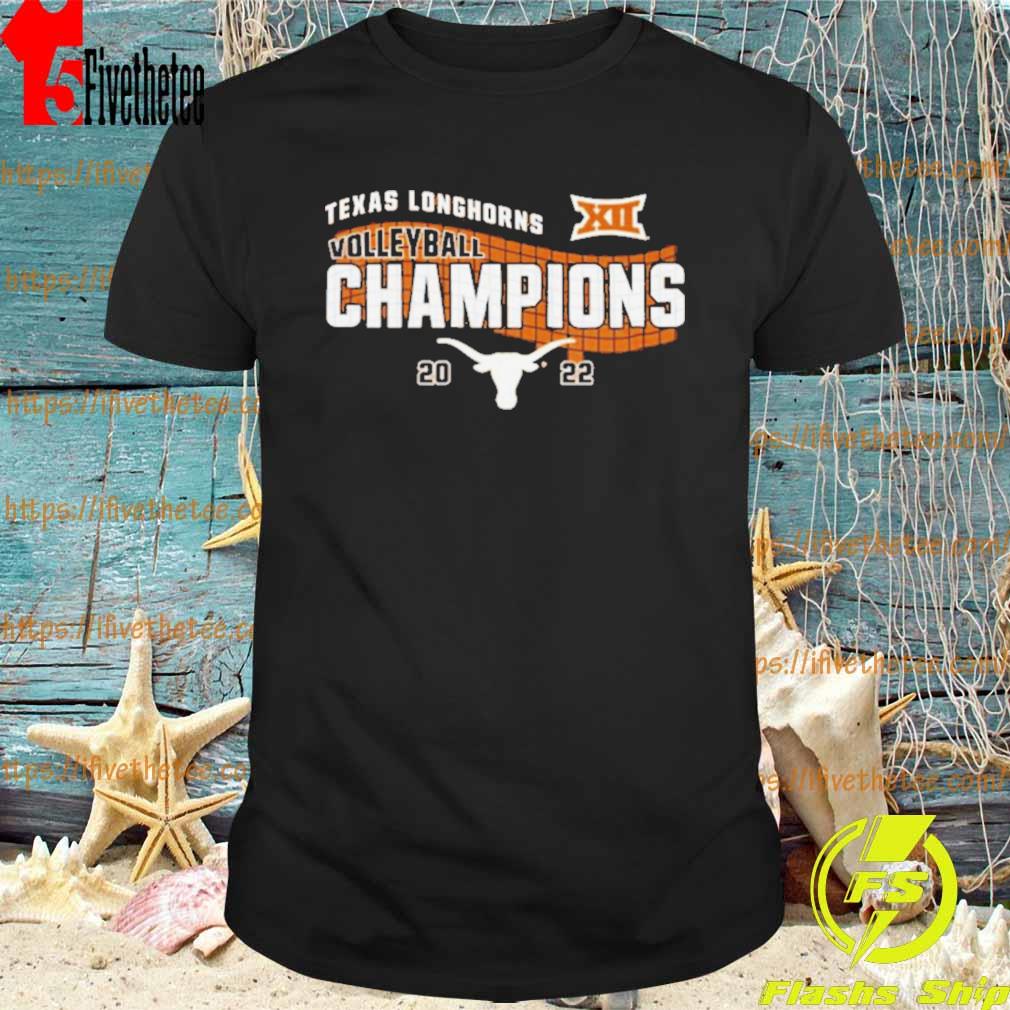 Texas Longhorns Xii Women’s Volleyball Conference Champions 2022 Shirt