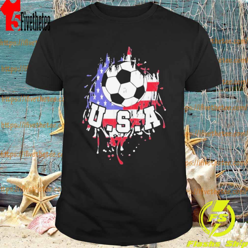 United States Soccer American Football USA Futbol T-Shirt