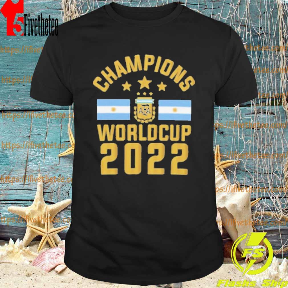 Argentina Champions World Cup Qatar 2022 T-Shirt
