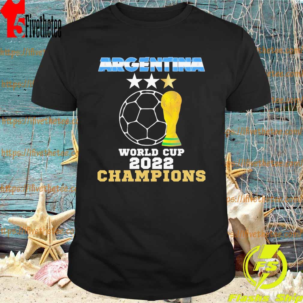 Argentina World Cup 2022 Champions T-Shirt