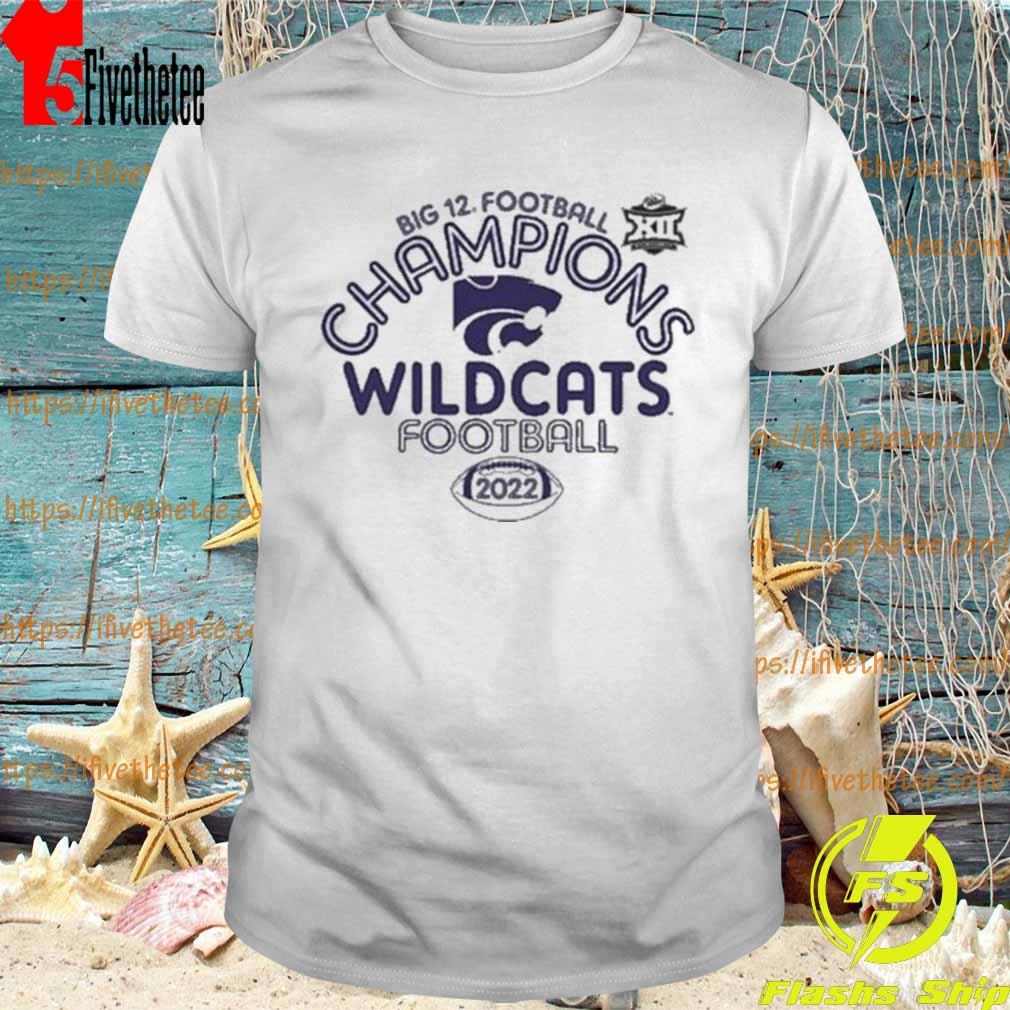 Awesome K-State Wildcats 2022 Big 12 Football Champions T-Shirt