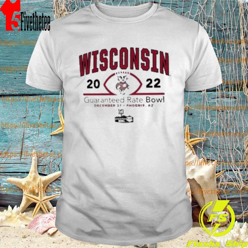 Guaranteed Rate Bowl December 27 2022 Wisconsin Badgers Logo Shirt
