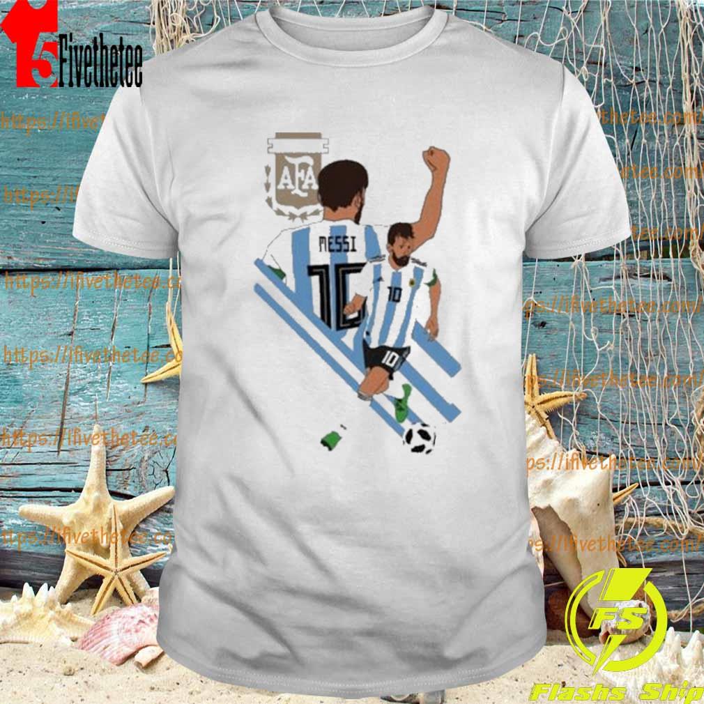 Lionel Messi Argentina Fifa World Cup 2022 Shirt