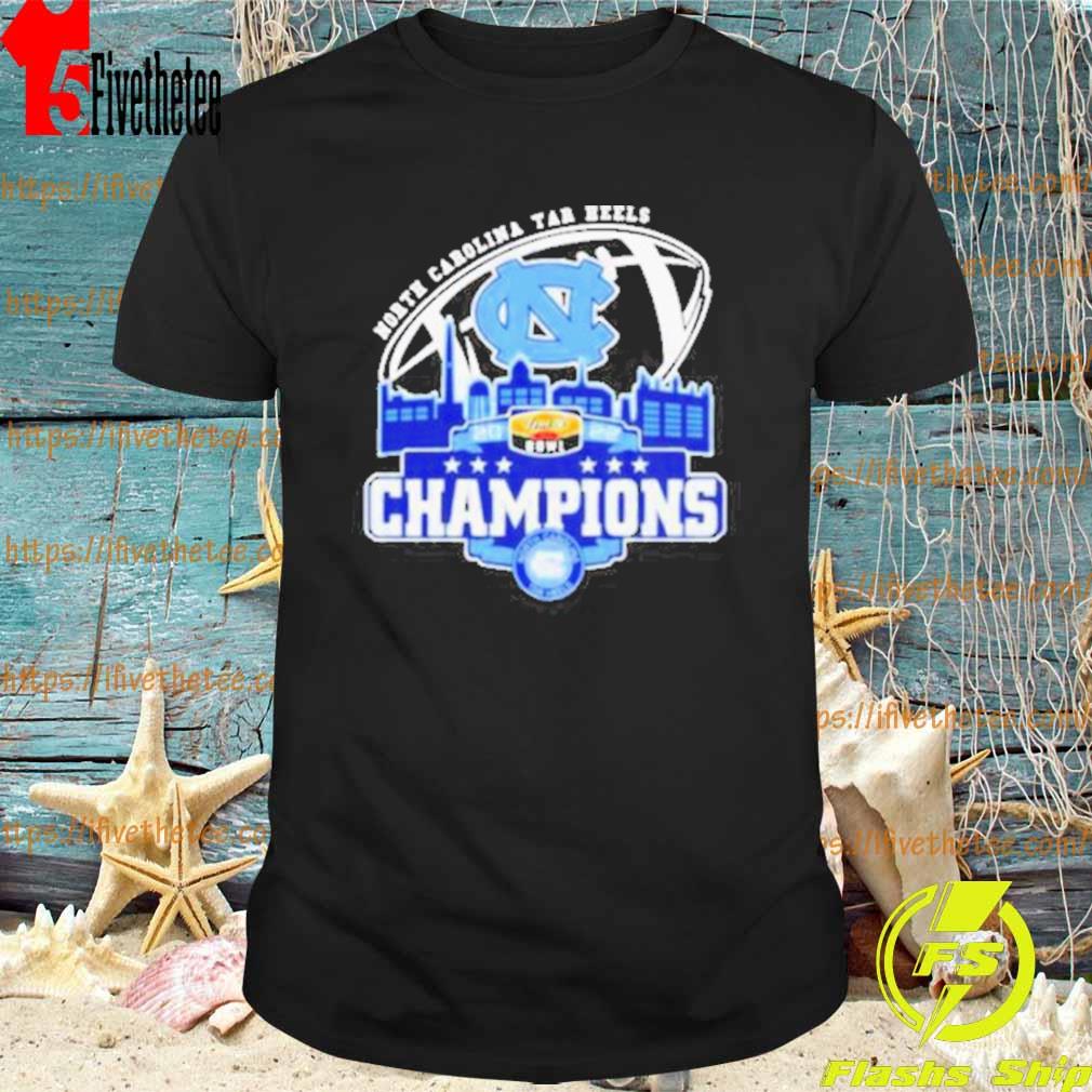 North Carolina Tar Heels Logo Dukes Bowl City 2022 Champions Shirt
