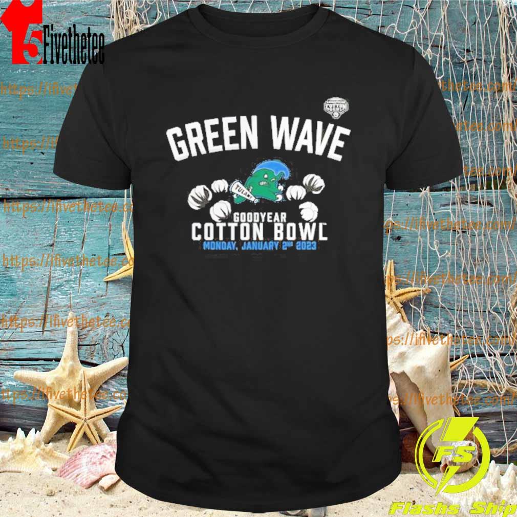 Official Tulane Green Wave 2023 Cotton Bowl Gameday Stadium Shirt