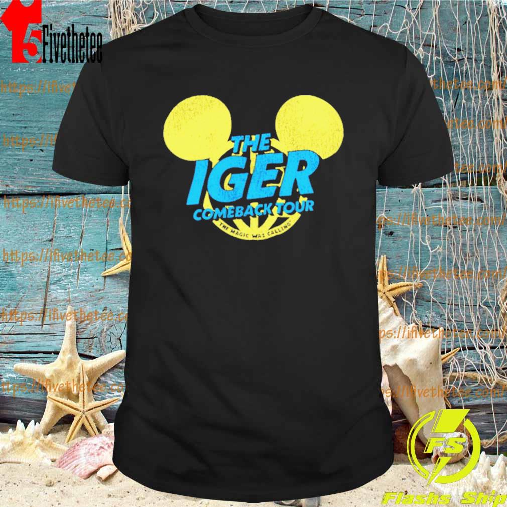 The iger comeback tour logo T-shirt