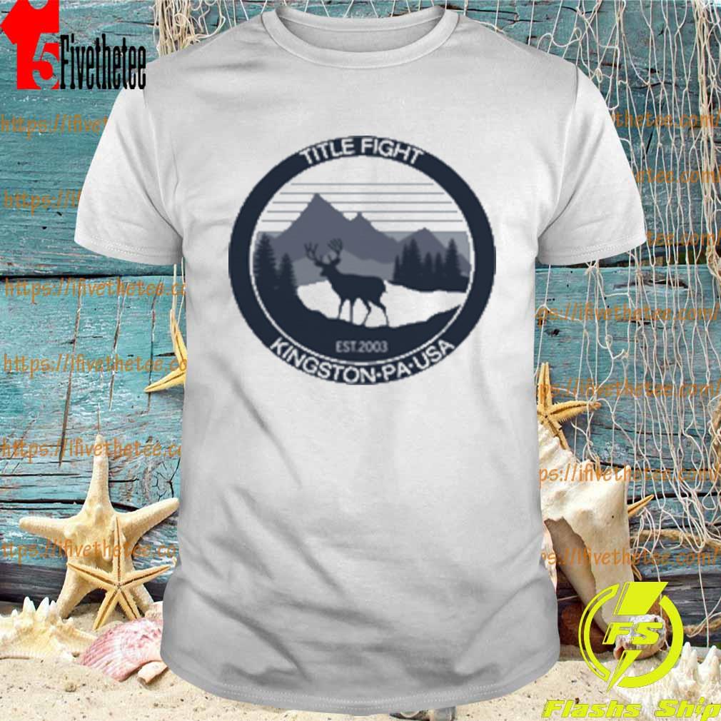 Title Fight White Deer Cold Cuts T-Shirt