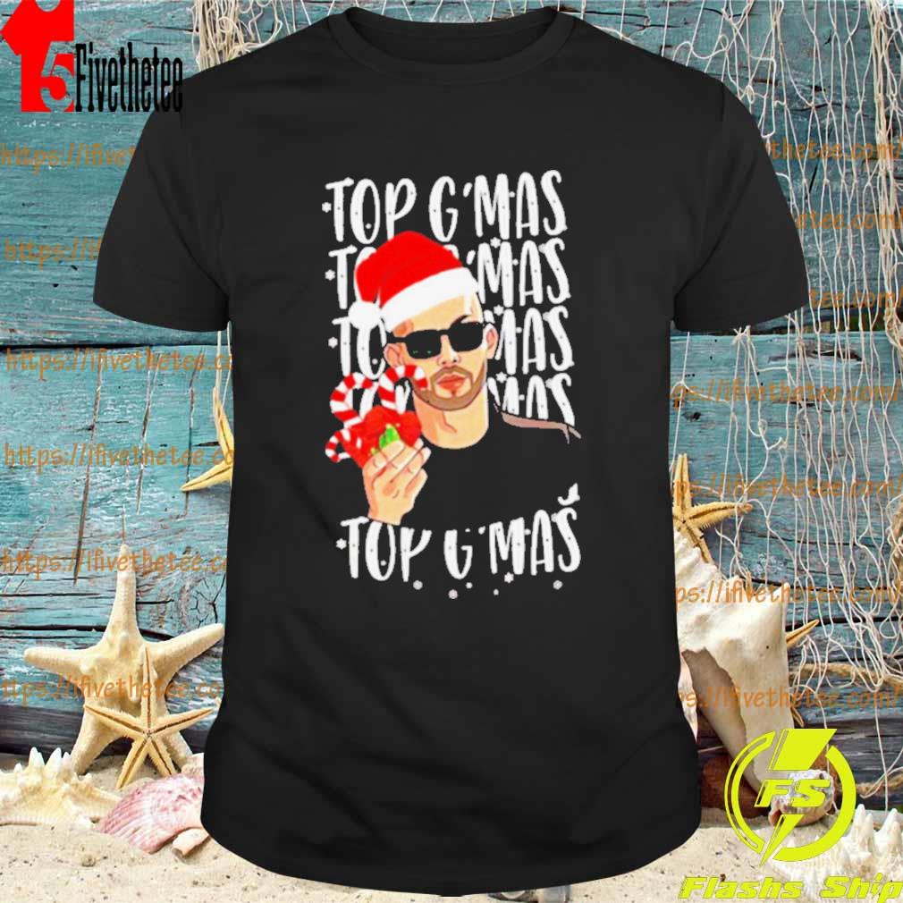 Top G Mas Hustlers University Christmas Shirt