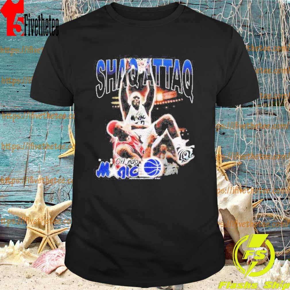 Shaq Attaq Designed By Game Changers 2023 Shirt