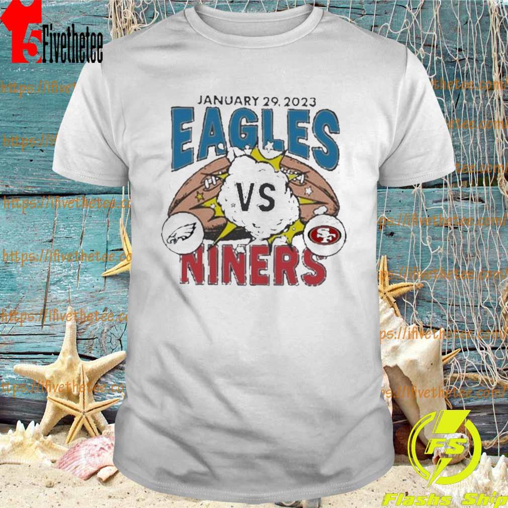 Philadelphia Eagles Vs San Francisco, January 29th 2023, Super Bowl LVII Shirt
