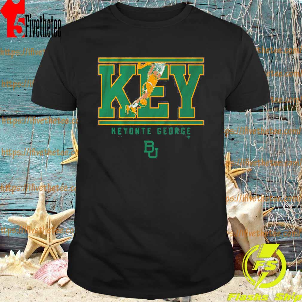 Baylor Basketball Keyonte George Key T-shirt
