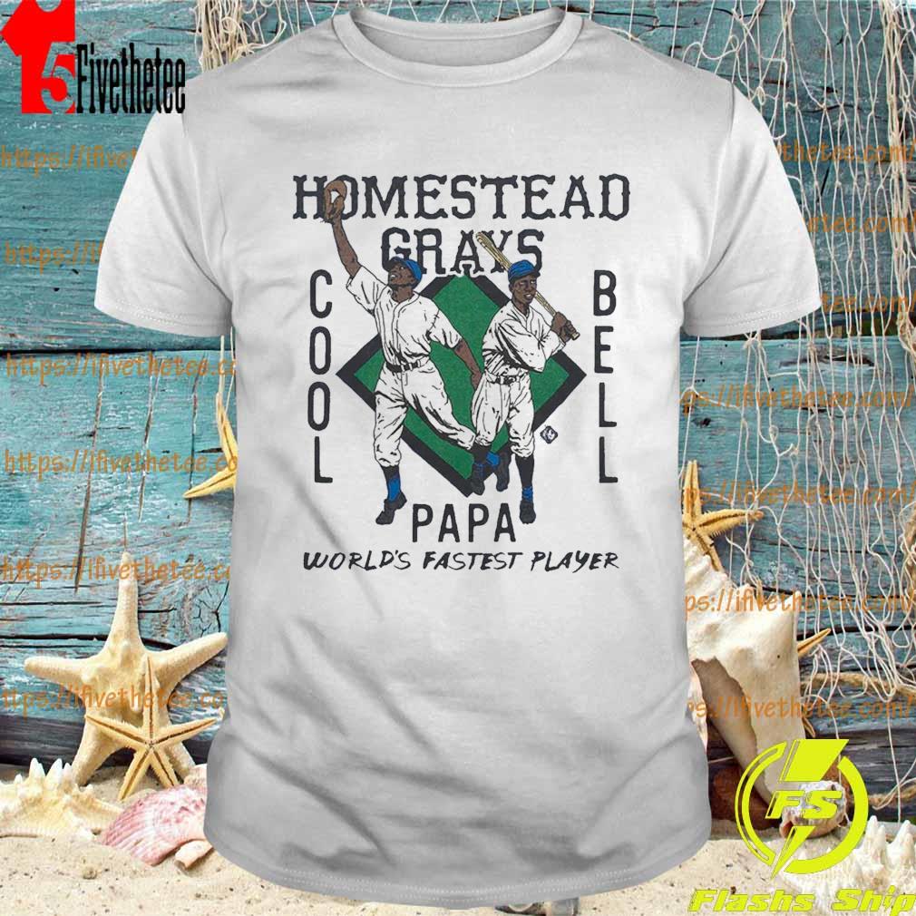 Homestead Grays Cool Papa Bell T-shirt